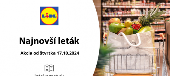 Lidl leták akcia od 17.10.2024